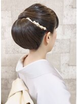 アムールマヤ&nbsp;着物美人 上品アップヘア