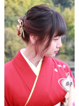 ビアージュ(Viage) 【インナーカラーが映える】卒業式ヘアアレンジ