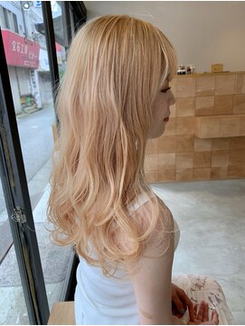 ヘアアンドスパ リコ(Hair&Spa Rico By LikkleMore) ブリーチ/ことりベージュ/赤羽/北区/デザインカラー#髪質改善