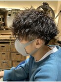 スパイキーツイストスパイラルメンズマッシュ