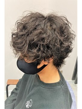 スナッグルサロン(SNUGGLE SALON) ツイストスパイラルパーマ/ツーブロックマッシュウルフ/波巻き