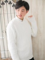 ダンディ館アダム 戸頭店&nbsp;コンマバング×ダークアッシュショートマッシュC