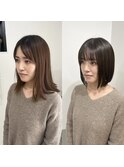 顔型診断で必ず似合うボブがみつかります!