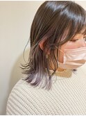 【CAPA central 宮本まどか】ニュアンスラベンダーベージュ