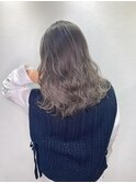 グレージュ シークレットハイライト ハイライト