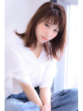 アドレバイハピネス(ADORE by happiness) ベビーバング　ボブルフシルエット　20代30代