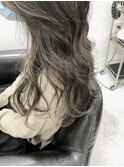 グレージュ_ハイライト_バレイヤージュ_10