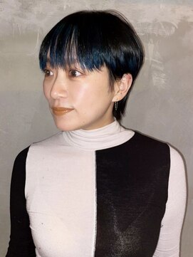 オマ(Oma) 前髪インナーカラー