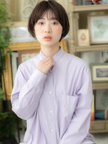 カバーヘア イヴ 戸頭店(COVER HAIR EVE)&nbsp;バレイヤージュナチュラルマッシュショートc5戸頭20代30代40代