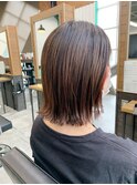 切りっぱなし☆透け感ミディ