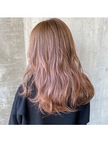 ガルボ ヘアー(garbo hair)&nbsp;#ガルボ#ハイトーン#シアーピンク#ブリーチ#髪カリスマ#モテ髪