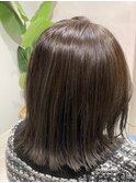 イメチェン　くすみハイライト