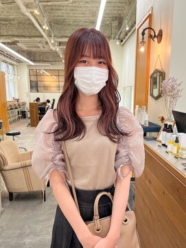 ネルバイグリーン(Nelle by green) earring color×pink(TOMOKA)