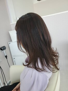 サイレントヘアー(silent hair)の写真/【貸切美容室/木之庄】施術前の必要最低限のカウンセリングであなたに似合うスタイルをご提案します！