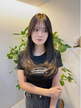 リー 四ツ橋(Lee) 【fukky】韓国式レイヤーカット