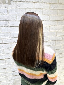 アッシュ 大宮店(Ash) ブリーチ縮毛矯正【ブリーチ3回】