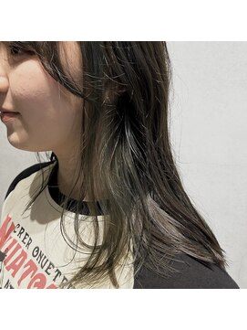 ミント(mint) ☆インナーオリーブカラー／インナーカラー