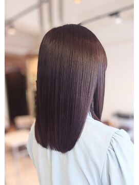 フォトンブリーロ(photon brilo) 美髪シアーカラー 髪質改善酸熱ダブル+ホリスティックカラー