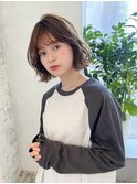 切りっぱなしボブ