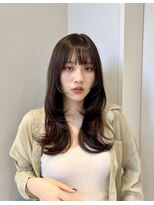 トニーアンドガイ 青山店(TONI & GUY)&nbsp;ウェーブヘアニュアンスカラーおしゃれ女子ウルフヘア
