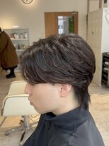 リーフ 王寺店(LEAF≠)&nbsp;毛流れセンターパートウルフ