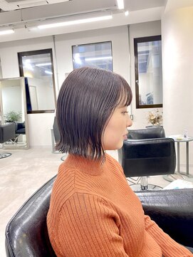 ヘアーサロン パウハナ(hair salon pauhana) 外はねボブ/鹿屋ボブ/グレージュカラー/簡単スタイリング/