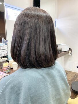 ジールヤマグチ 朝霧駅前店 【髪質改善】レディースカット髪質改善/水素/水素カラー