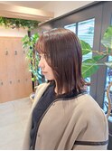 切りっぱなし/オレンジブラウン