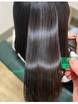ヘアアトリエ ナイン 岡部店(hair atelier nine) メルティーカラー/似合わせカット/ウェーブミディアム/福島市