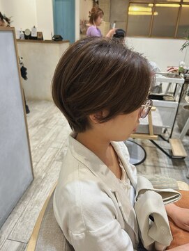 キャリコ(calico) 《鹿野》＊マッシュショート＊小顔ショート＊前髪ありショート＊