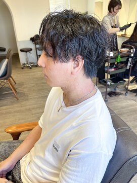 メルト 吉祥寺(melt) 【早坂駆留】メンズパーマ吉祥寺ニュアンスパーママッシュウルフ