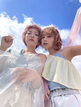 イルバイアトモス(ilu by Atmos) pink beige × spring