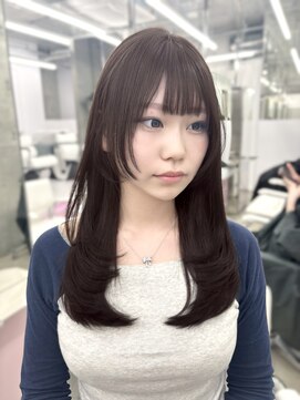 エヌアイ オモテサンドウ(ni omotesando) 赤みのないココアブラウンカラー