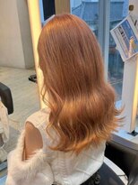 インク サカエ(inq sakae) レイヤーカット/アプリコットブロンド
