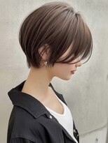 ハーシーバイアポロ 相模大野(HERSHE by apollo)&nbsp;xカット//ホワイトグレージュ/レイヤーカット/チェリーブラウン