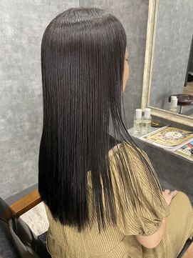 グラック(glac) 暗めグレージュカラー/透明感カラー