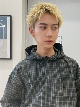 ハニー 町田(HONEY) アクティブショート/スパイキーヘア/抜きっぱなしブロンド2