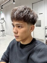 テクト バイアッシュ 吉祥寺店(Tect by Ash)&nbsp;海外風スペインカールフリンジカットテーパーフェード