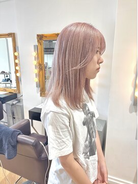 コワファースト  させぼ五番街店(COIFF1RST) ash pink