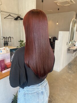 シェル 津山の手店(shel) ◎大人上品レイヤーラベンダーピンクブリーチあり