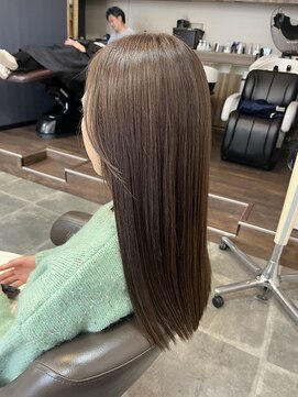 クラゲヘアー/小顔/ココアベージュ/オリーブグレー/鎌取