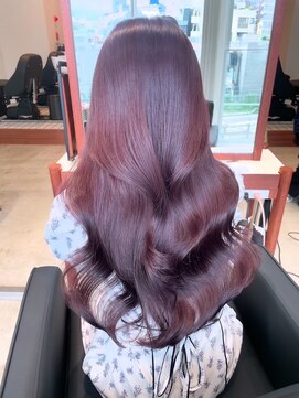 ホロ(hollo) ピンクラベンダーチェリーレッドボルドーワインレッド