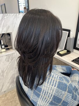 ヘアーデザイン シーベル(HAIR DESIGN SEA BELLE) 【SEA BELLE谷口】#ロングウルフ #ハイレイヤー #ウルフカット