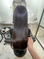 アールサロン アザブジュウバン(Rr SALON Azabu juban)&nbsp;ナチュラルブラウン×Rr SALON Hydro XE TREATMENT