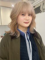 ミーム 原宿 表参道(meme)&nbsp;ダブルカラー/ハイトーンカラー/ケアブリーチ/インナーカラー