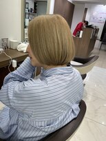 アッシュ 下北沢店(Ash) ブリーチ一回ベージュカラー