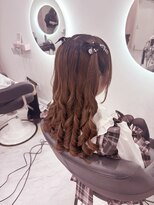 クラン 梅田店(Clan)&nbsp;ハーフツイン/梅田ヘアセット