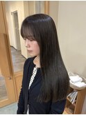 オリーブベージュ髪質改善レイヤーカット20代30代40代鎌倉