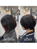 ヘアサロン ドットプラス 町田店(dot. plus) 大人ショート/くびれショート/簡単スタイリング/町田/町田駅