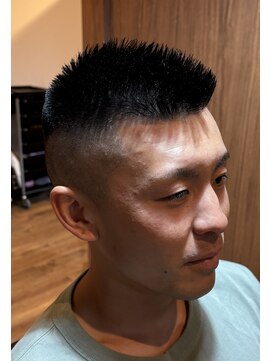 クラージュ(Courage) ベリーショートヘアーフェードスタイル